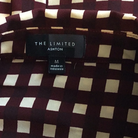 The Limited Ashton Long Sleeve Button Down Top M - Picture 5 of 7